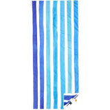 Somerside Sand Free Beach Towel - Tall Bondi Blue